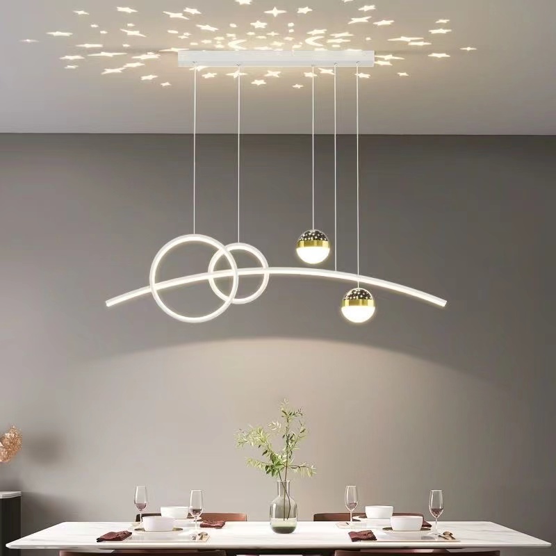Desk Setup Minimalist - Lampy wiszące do restauracji, nowoczesne i