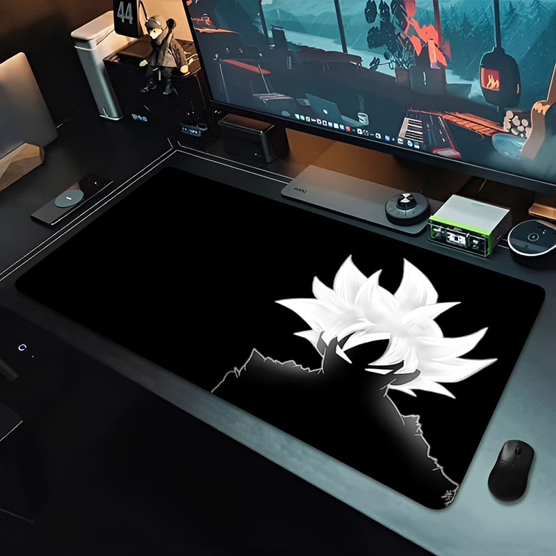 Desk Setup Computer - Podkładka pod mysz DBZ Black Anime
