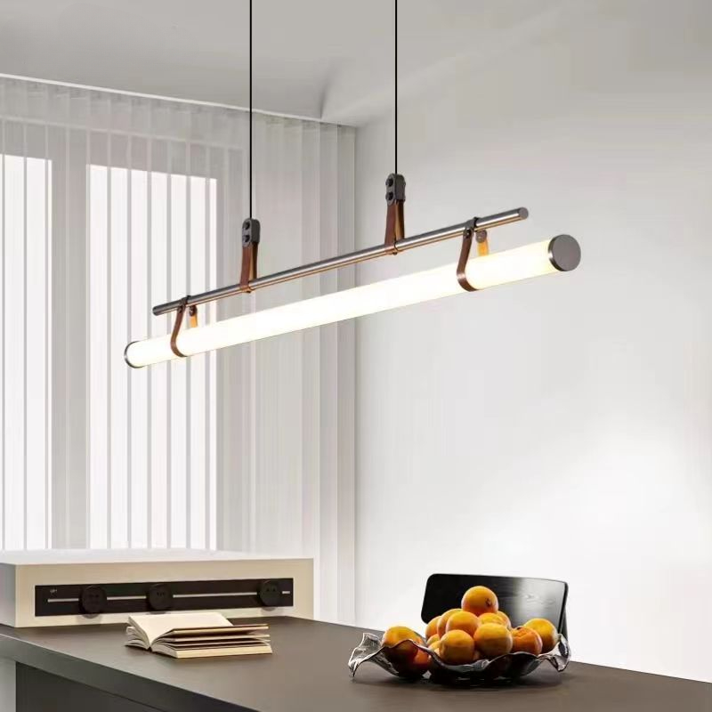 Desk Setup Minimalist - Nordycka minimalistyczna lampa wisząca LED w
