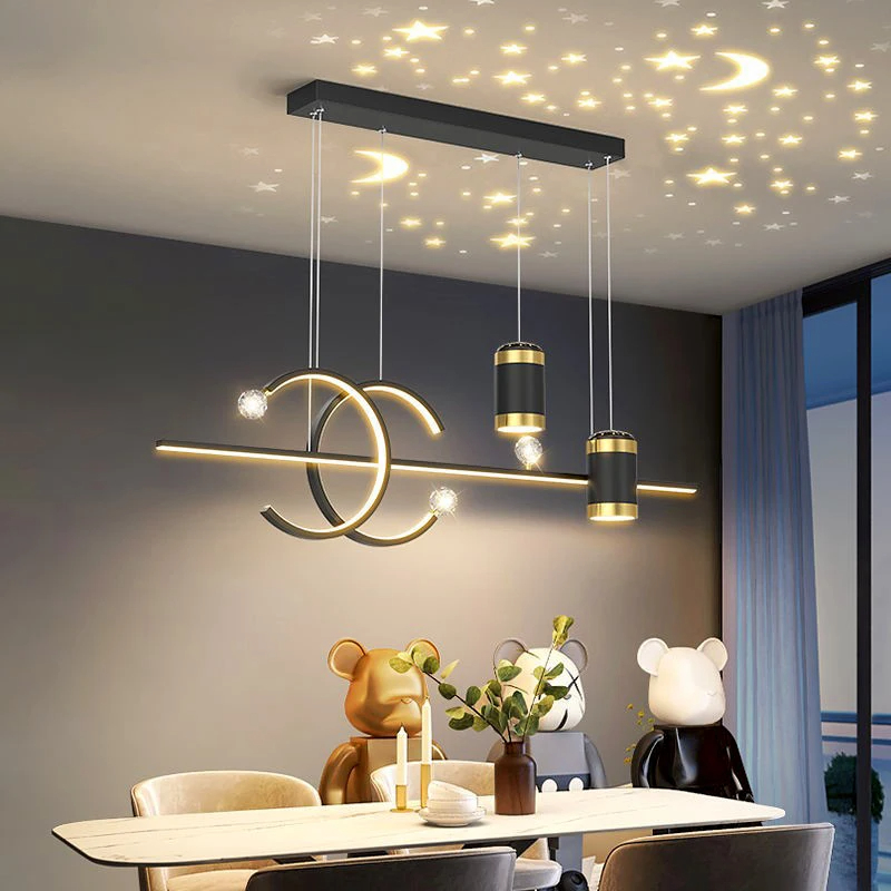 Desk Setup Minimalist - Lampa wisząca LED w stylu nordyckim