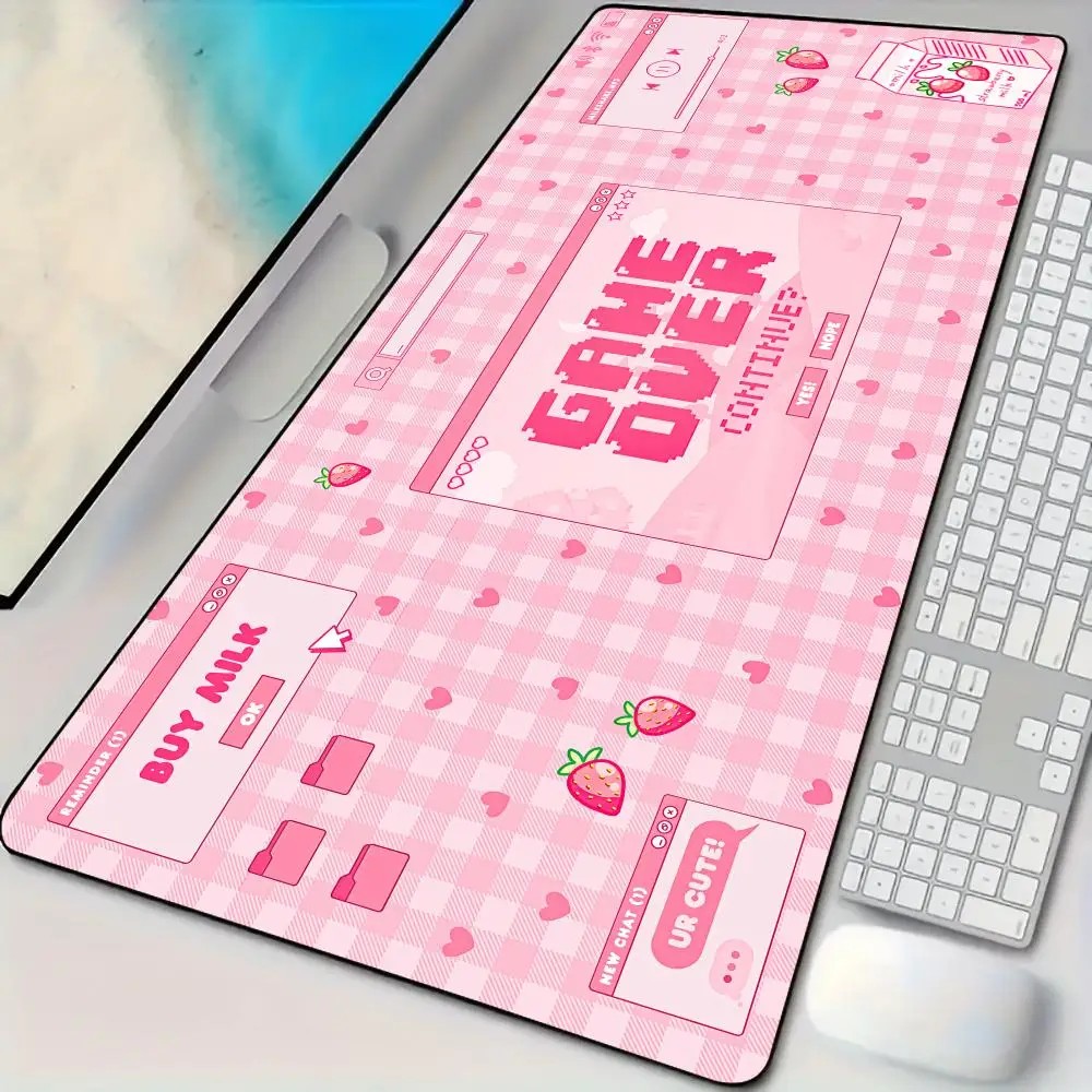 Podkładka pod mysz VIKAMA Pink – Desk Setup Pink recenzja i cena