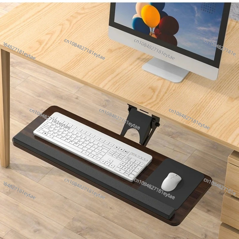 Ergonomiczna podkładka pod kla – Desk Setup With Keyboard Tray recenzja i cena
