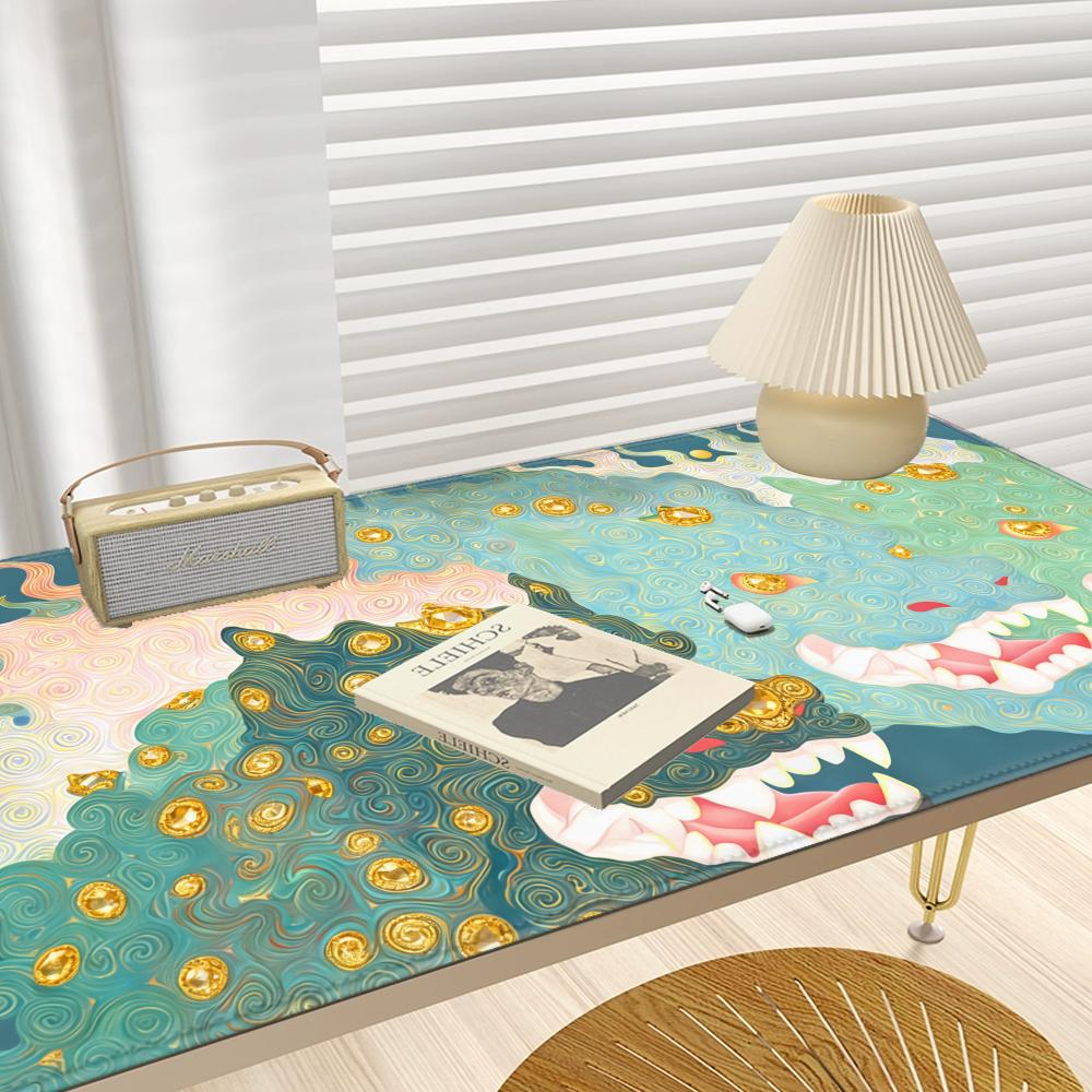HYBXAXC Mythic Dragon Desk Mat – Desk Setup Gifts recenzja i cena