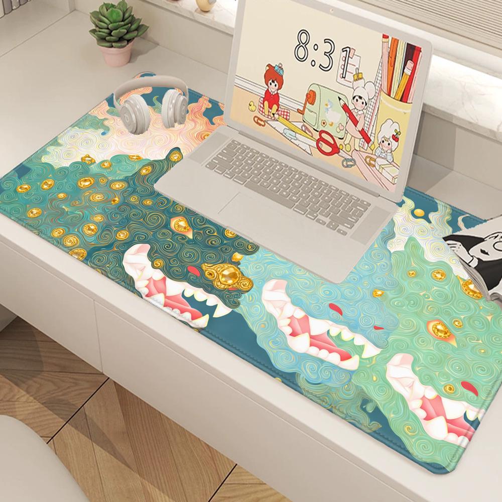 HYBXAXC Mythic Dragon Desk Mat – Desk Setup Gifts recenzja i cena