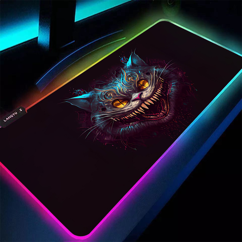 Duża podkładka pod mysz RGB A- – Desk Setup Computer recenzja i cena